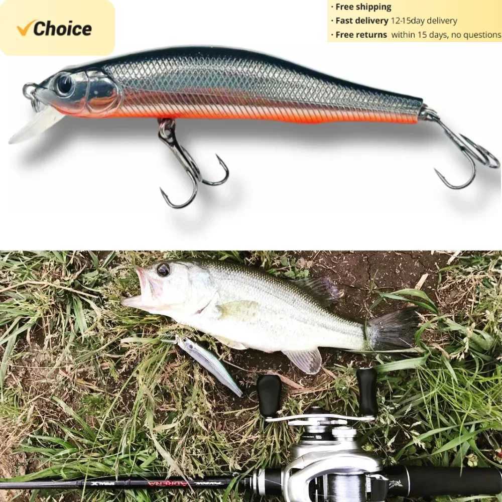 TSUYOKI Watson 90 Minnow Lure Magnet System fishing lureAssorted color minnow crank hot model 2024 crankbait Zipbait Orbit 90sp Z250411