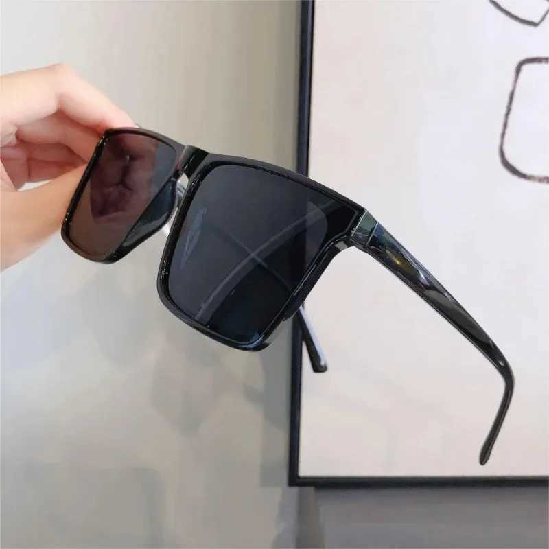 2024 New Fashion Sunglasses Mens Driving Anti-UV Sun Glasses Ladies Oversized Square Frame Shades UV400 Gafas De Sol y2k Z250411