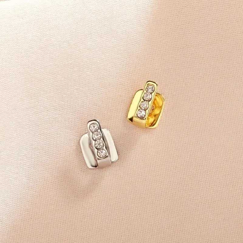 62KE Trendy Vertical Bar Grillzs Trendy Vertical Bar Grillzs Fashionable Avant garde Personal Unique Dental Jewelry W250412