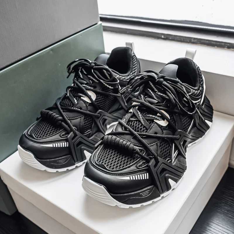 Mens Casual Sneakers Retro To Do Old Lovers Sports Platform Running Shoes High Quality Luxury Fashion Mens SneakersC250411