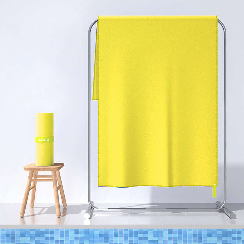 In Stock Dropshipping Double-Sided Fleece Quick-Dry Portable Sports Custom Logo Outdoor Swimming Fitness Towel Sweat-Absorbent