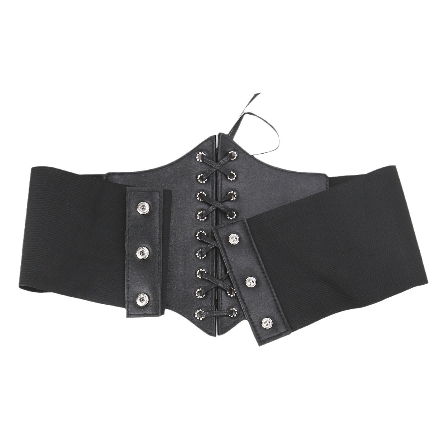 Elastic wide versatile tie waist, extra large elastic waistband, women's decorative accessory with dress