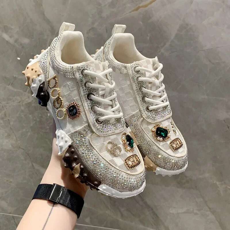 2025 New Women's Outdoor Platform Vulcanized Designer Fashion Sports Shoes
