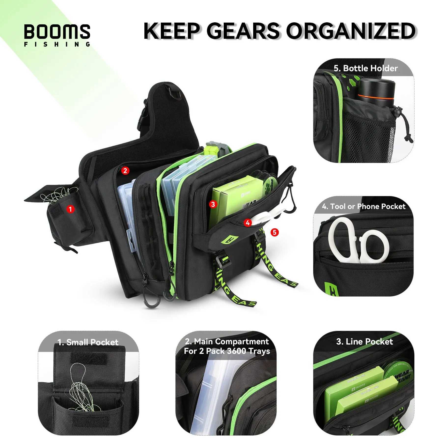 Booms Fishing IB1 Fishing Bag High-Capacity Tackle Storage Bags Large Sea Freshwater Backpack Carpfishing Professional Equipmen Z250411