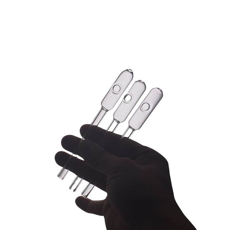 Wholesale 14cm Baseball shape Glass oil burner pipe Newest design smoking tube nails straw pipes