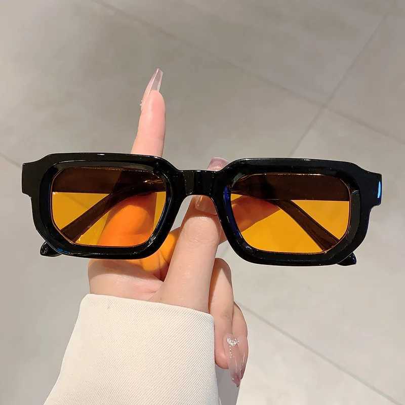 Vintage Square Sunglasses Woman Fashion Retro Sun Glasses Female Candy Colors Mirror Eyewear New Brand Designer Shades Z250411