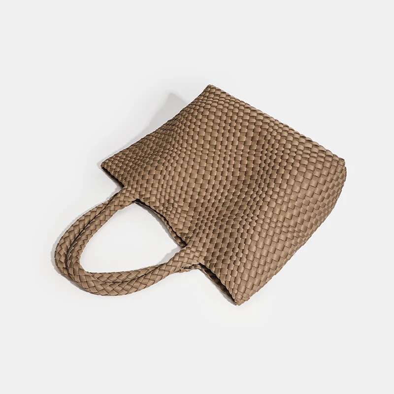 Large Capacity High Design Women's Bag Premium Handwoven Nylon Bag With Urious Finish Women Shoulder Bags