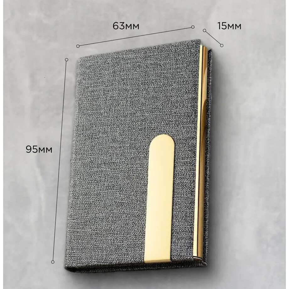 Custom Personalized Business Card Holder Wallet with Names Groomsman Designer Cardholders Fathers Day Gifts for Him ddmythur