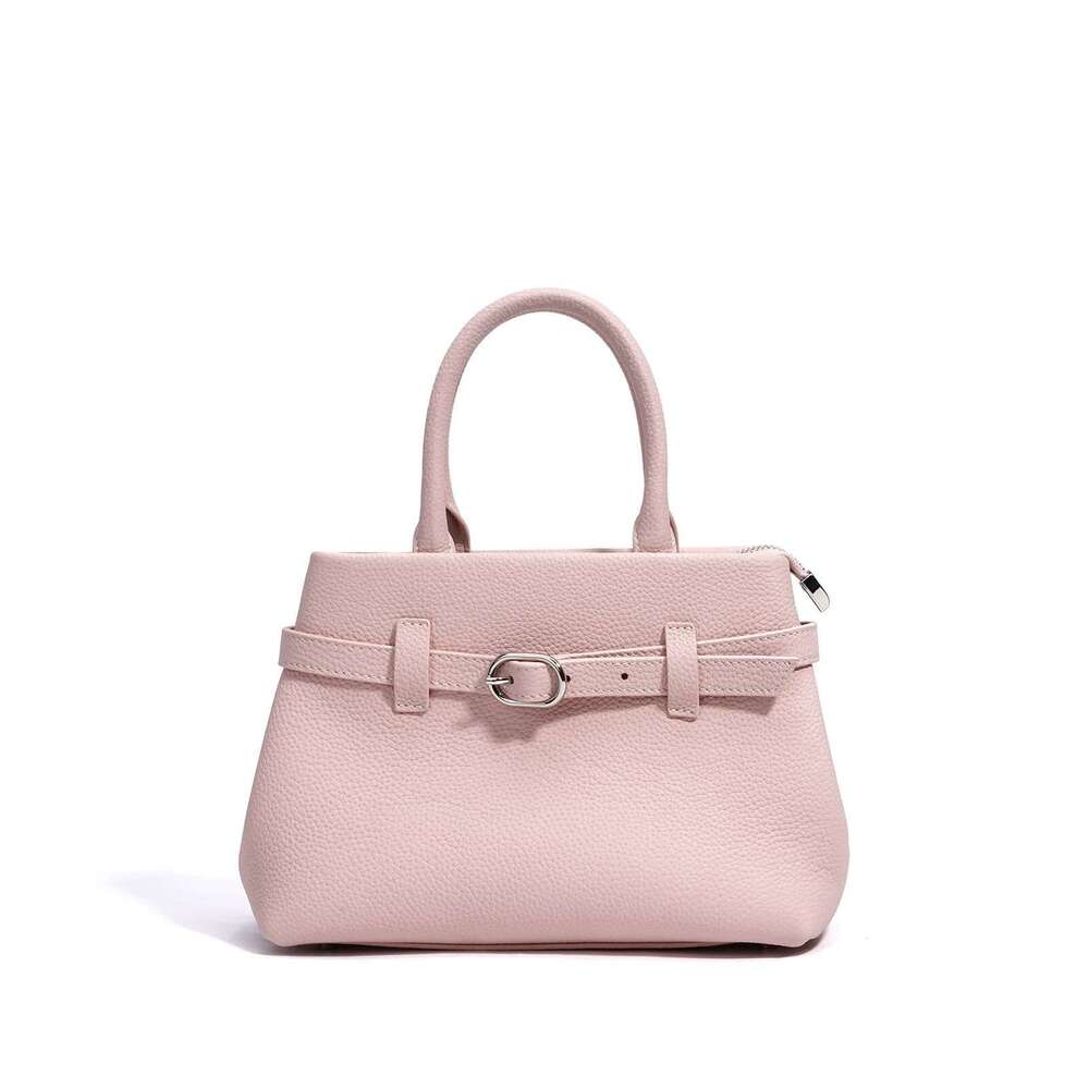 Top Layer Cowhide Crossbody Bag 2025 Spring New Niche Design Genuine Leather Aron Fashion Ladies One-Shoulder Handbag