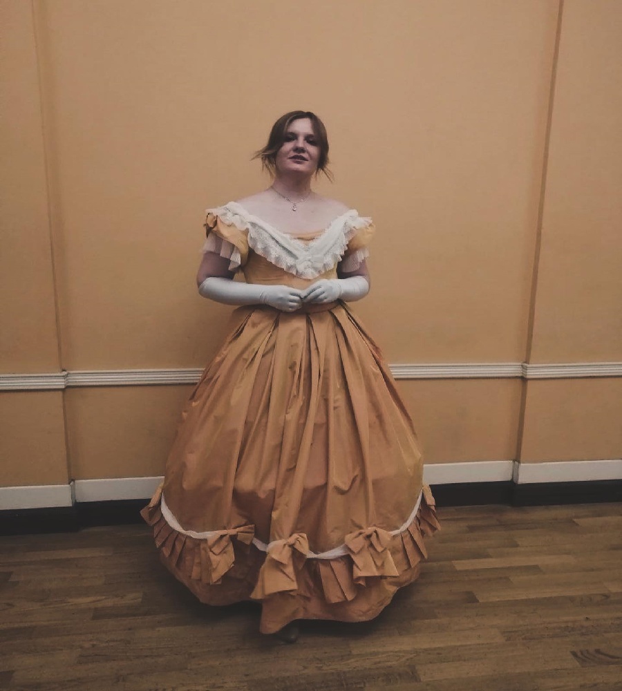 Heritage Yellow Medieval Prom Dress With Lace Court French-style Civil War 1860s Evening Dress Short Sleeve Formal Masquerade Vestio De Fiesta 2025 Sp