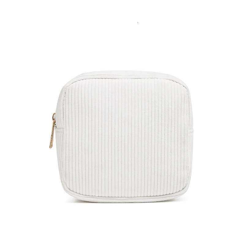 Instagram Corduroy Makeup Han Feng Zero Wallet Sanitary Napkin Storage Portable Small Bag