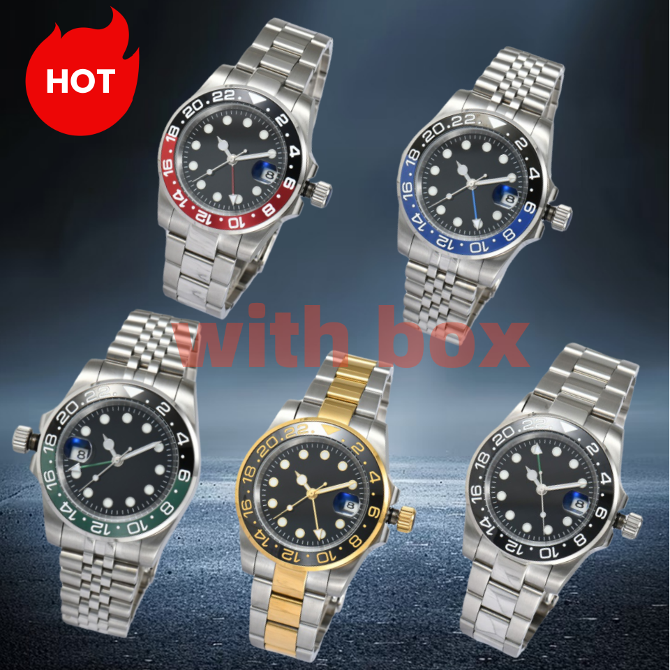 Men's Automatic Mechanical Watch Durable Ceramic Design with Scratch Resistant Sapphire Glass