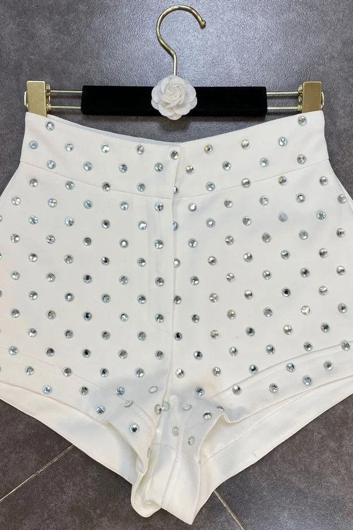 PREPOMP Spring/Summer Arrival High Waist Diamond Shorts Womens GA134 250411
