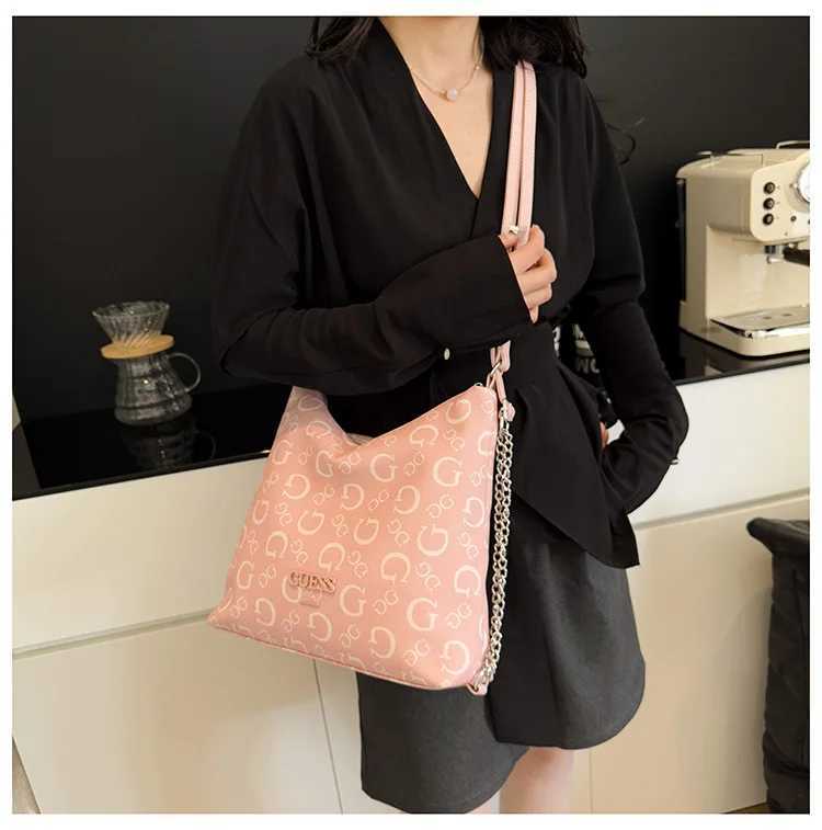 European Style Backpack - Luxury Printed Tote Bag for Students Trendy Underarm Satchel with Unique DesignW251111