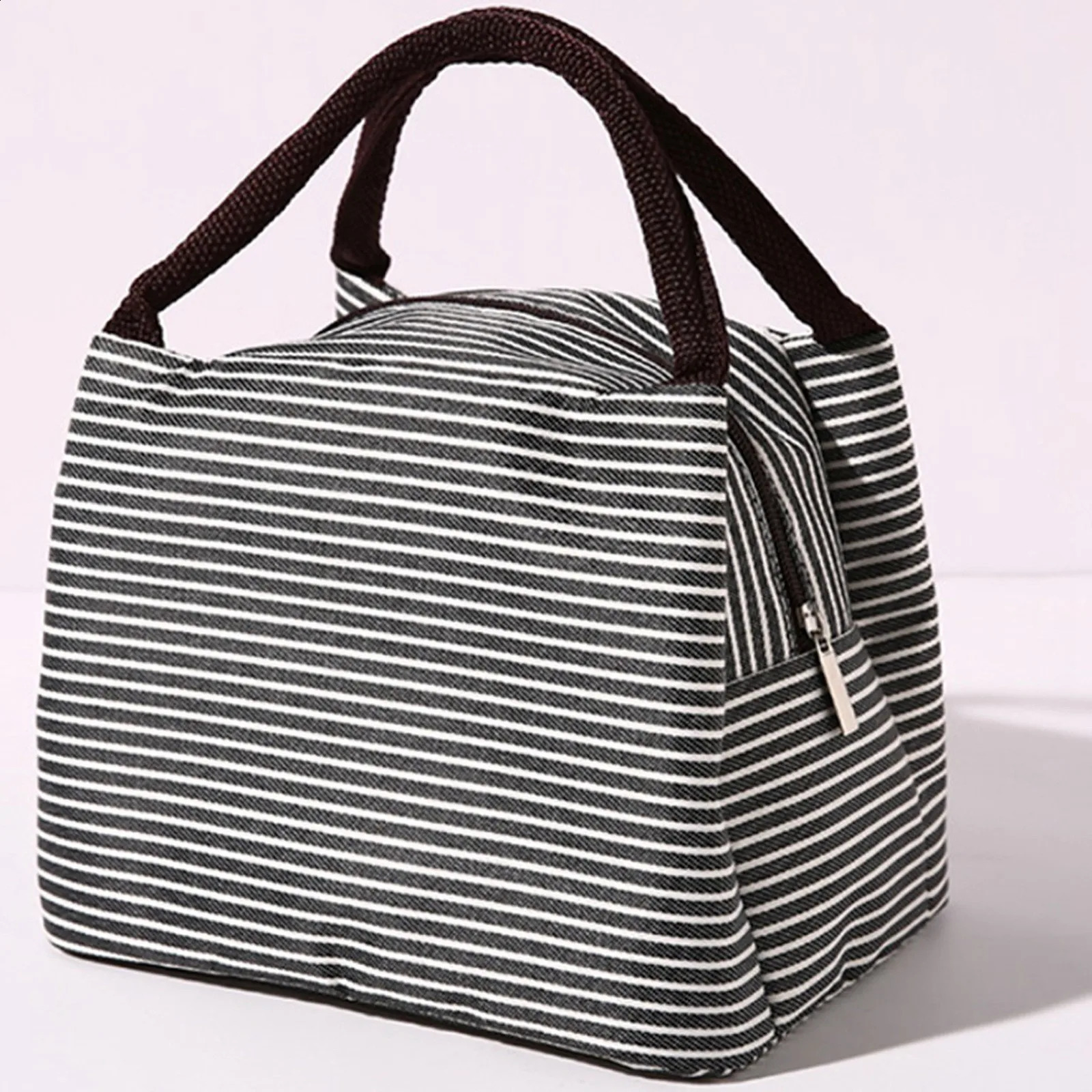 Lunch bag handle insulated cooler bag womens lunch box picnic travel portable food storage breakfast food bag 250410