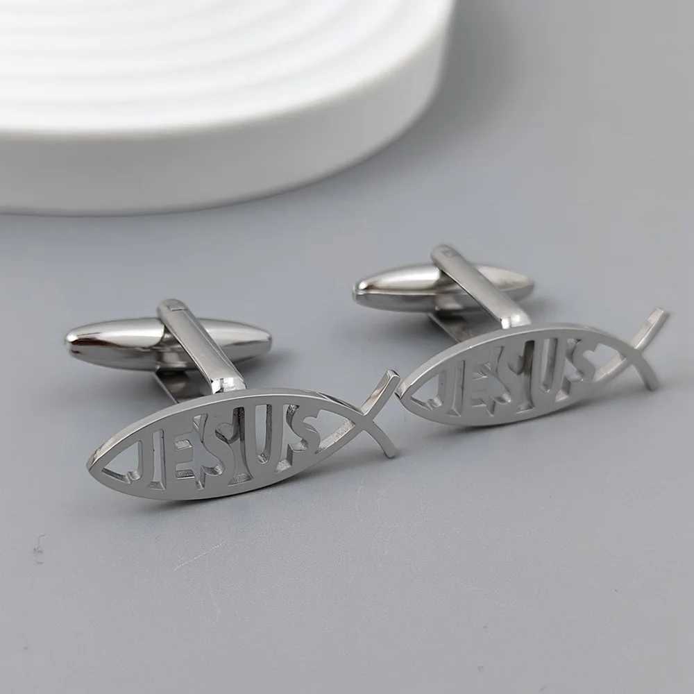 High quality fish cufflinks new fashion jewelry fashionable shirts cufflinks mens wedding dresses button pins giftsT250412