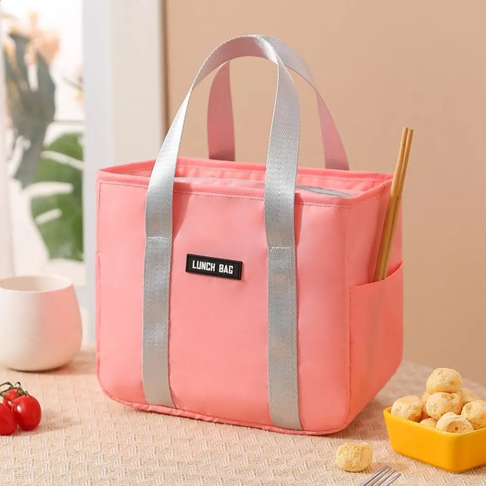 picnic storage bag lunch box breakfast organizer cooler lunch bag insulated heat bag 250410