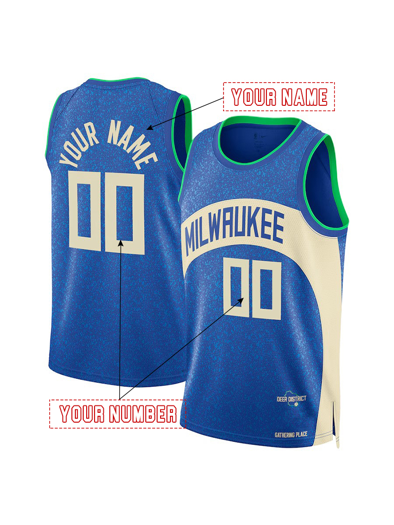 Customizable Basketball Jersey Antetokounmpo Lillard Portis Jr. Kuzma Lopez Stitched Name Number Sleeveless Sports Uniform for fans