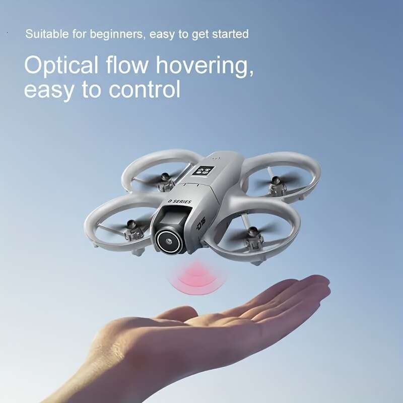 D16 SEREE 4K Adultos 2.4G Wifi Fpv Dual High-Definition Cameras Endurance Optical Flow Positioning LED Drone, Remote Control RC Quadcopter 360 ° 3D Fl