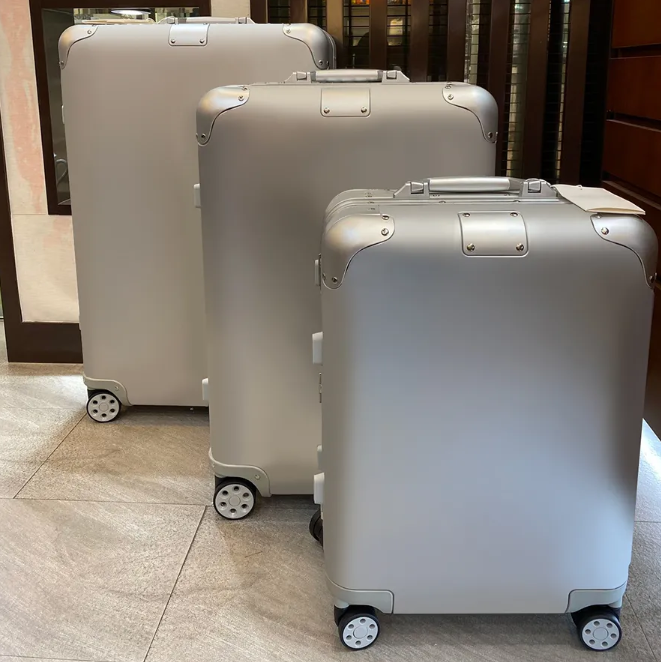 Luggage Suitcase Boarding Rolling Designer Aluminum Suitcase Wheel Travel Universal Lager Capacity Cabin Men Women Trolley case Luxury Luggage Lo