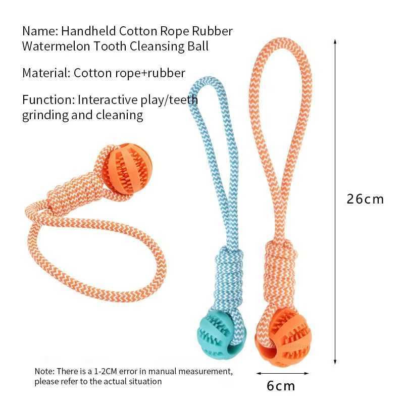 High Quality Interactive ice skating ball toy with rope suitable for large dogs bite chew resistant and small dog training pet accessori T2504012