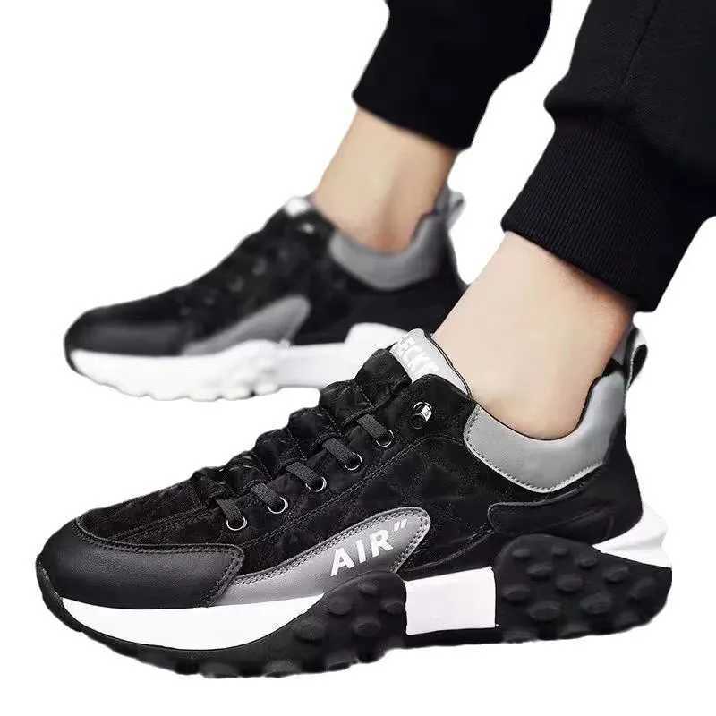 Comfortable sports and leisure shoes for men in spring and autumn 2024 fashionable and non slip high-quality outdoor leisure shoes W250412