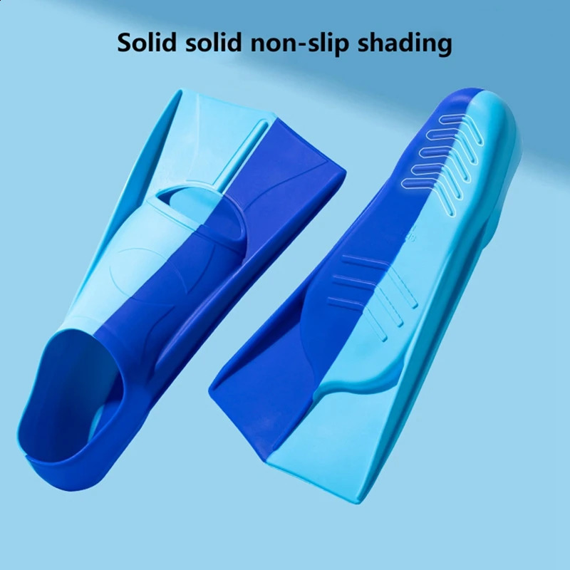 Professional Swimming Fins Silicone Fins Children Adult Diving Fins Accessories 250411