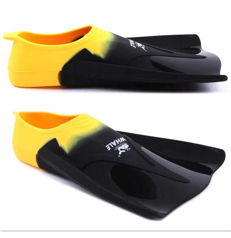 Professional inflatable foot diving fins adjustable for adults and children comfortable fin flip swimming equipment silicone bootsY250412