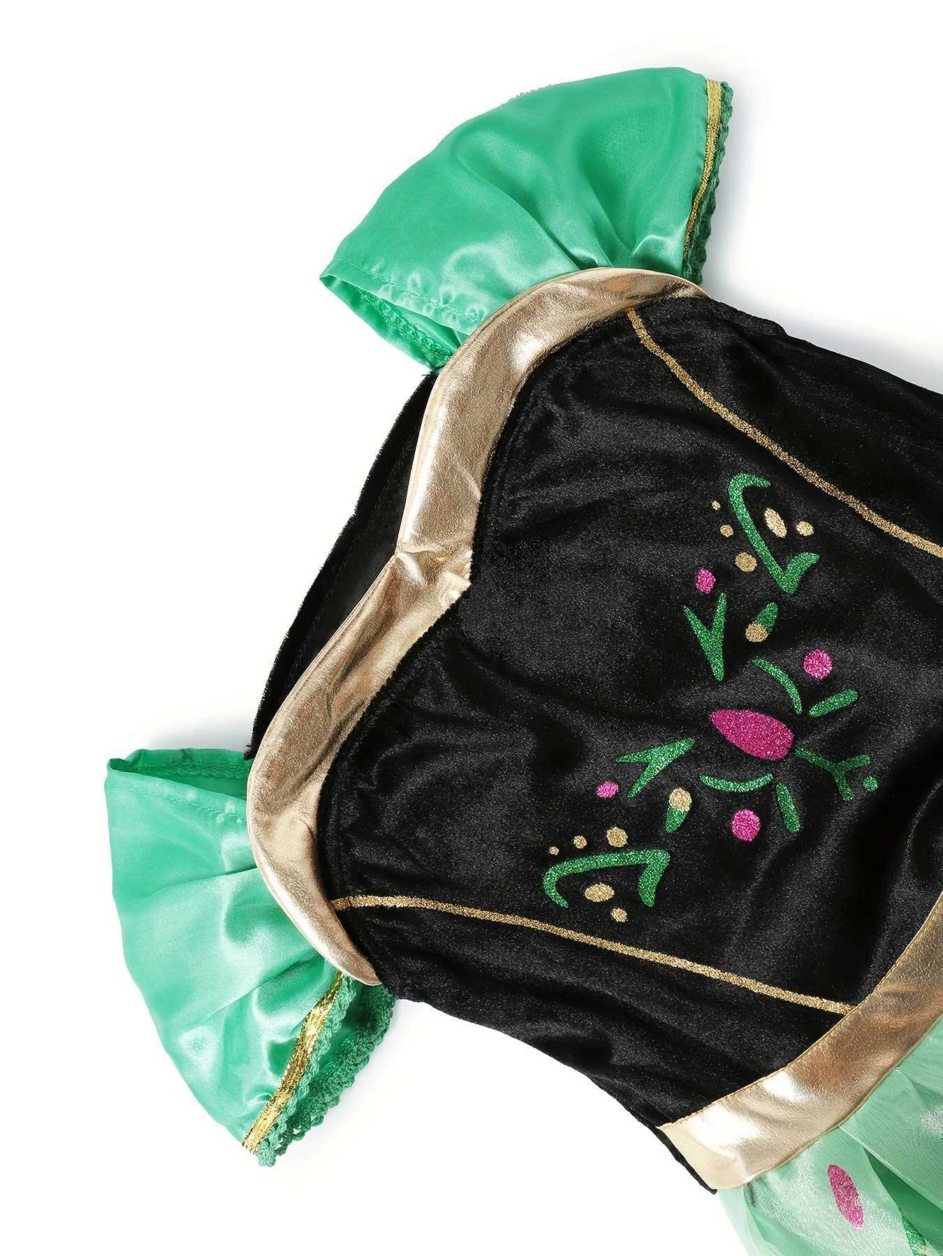 Disney Role playing Princess Dress Elso Costume Role playing Costume Girl Carnival Birthday Party Childrens Costume 2025XJ250411