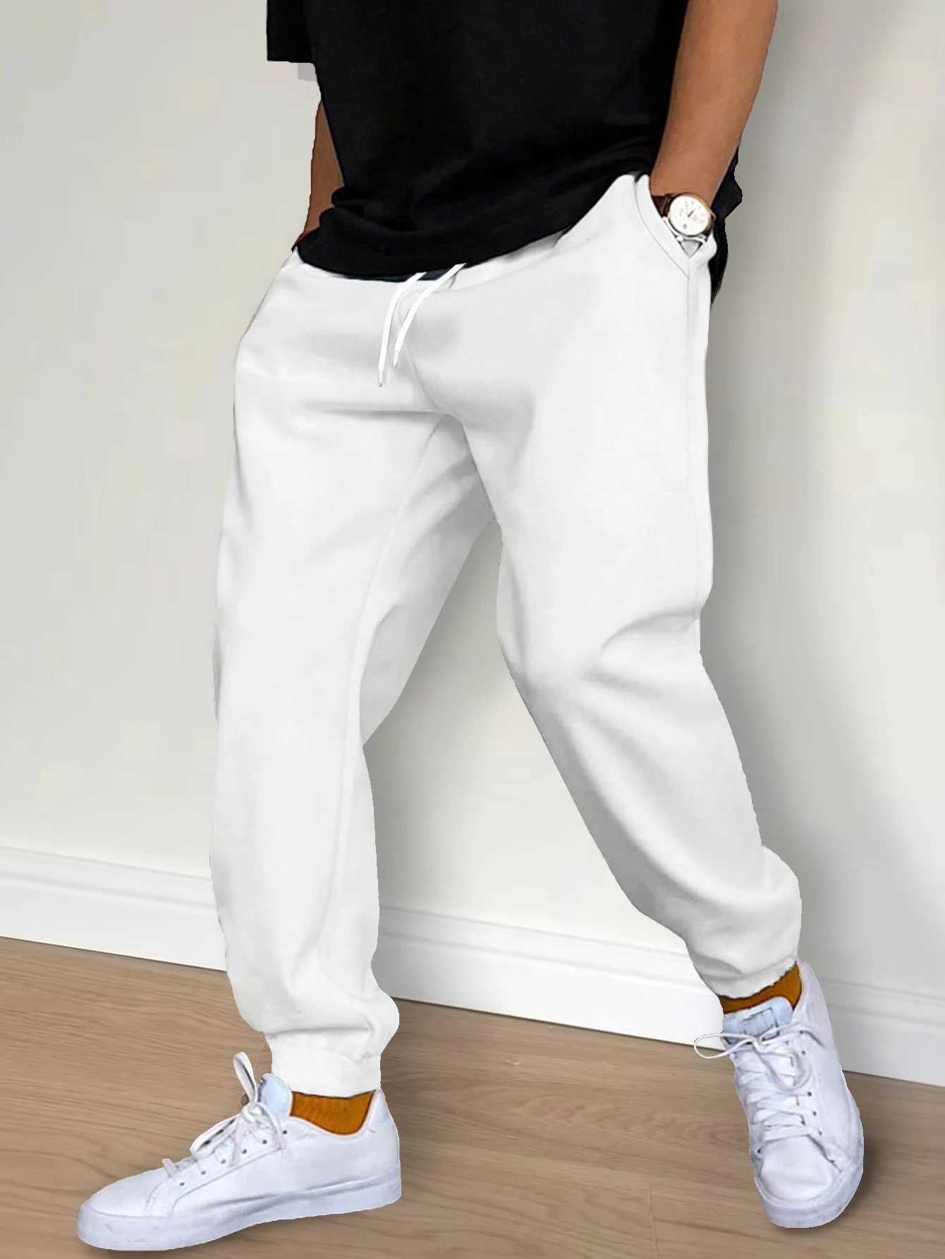 Mens casual sports pants gym sports pants mens jogging sports pants running exercise jogging pants W250411