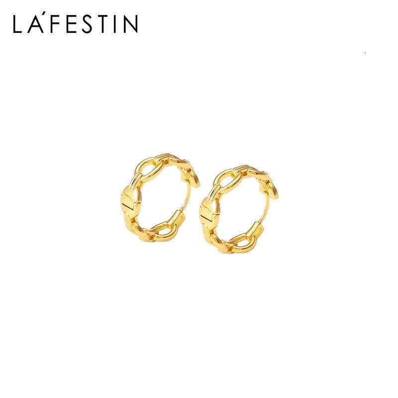 LA FESTIN Designer Female 2021 New Trendy Simple Retro Fashion Jewelry Niche Temperament Earrings Ins