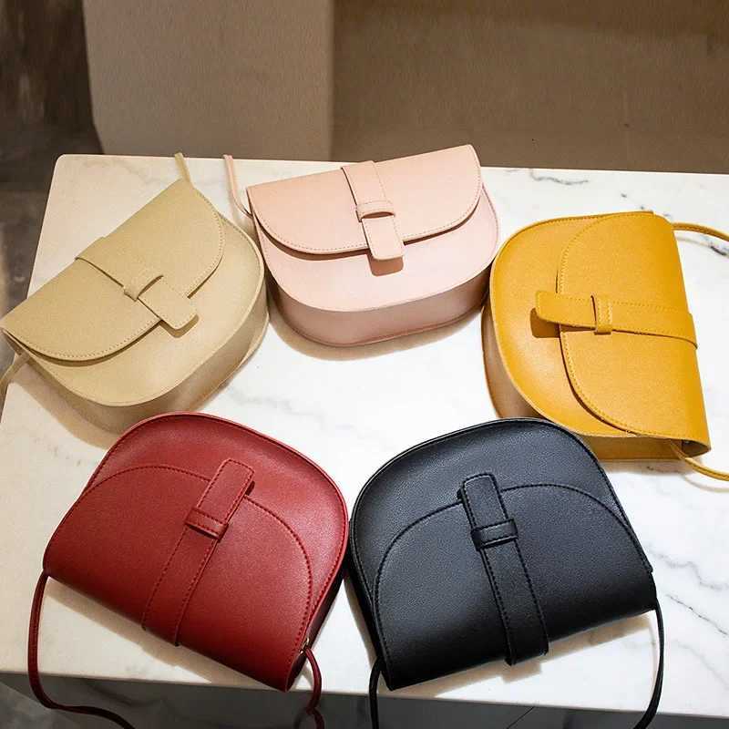 Small Women Purse Shell Shoulder Messenger Bag PU Leather Fashion Solid Yellow Black Crossbody Bag Bolsas Ladies Phone PurseT2511112