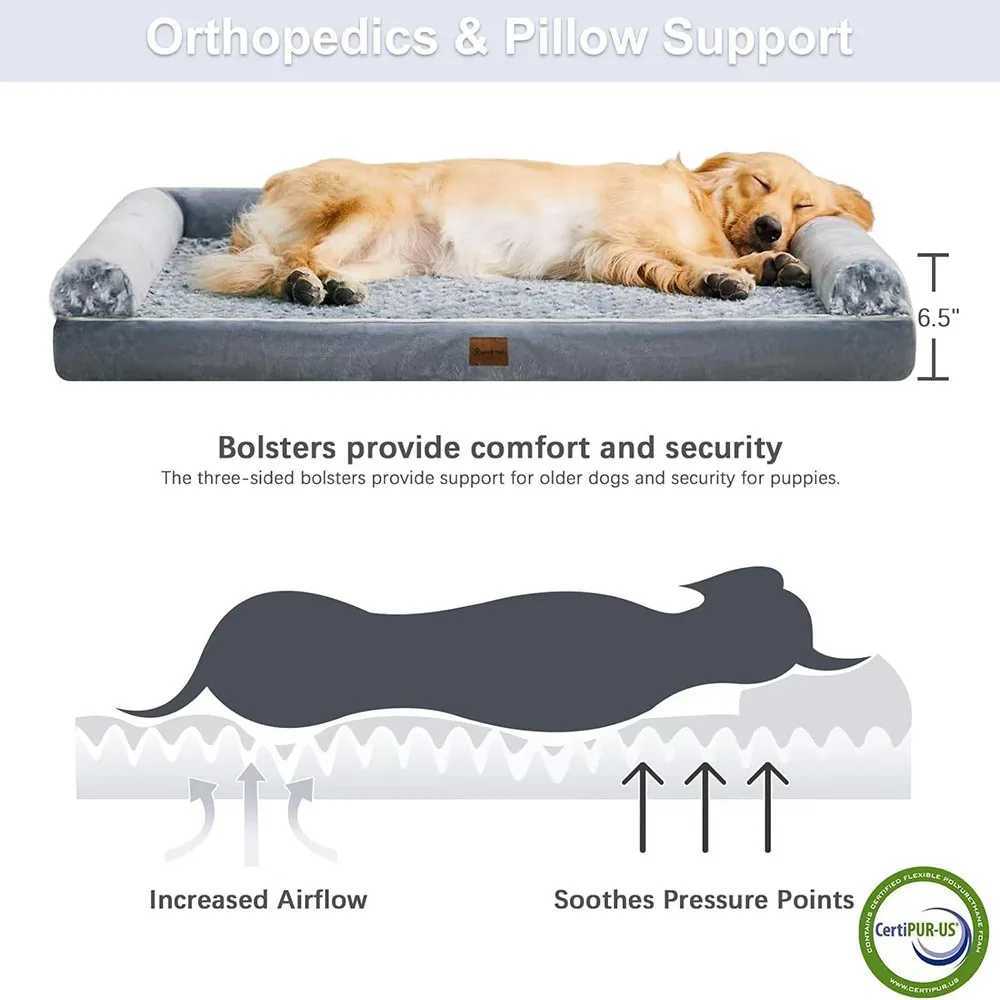 Luxury Dog Cat Pet Bed Mat Dog Accessories Cat Nest Blanket All Season Universal Machine Washable Bed for Medium Large Dog Puppy X250412
