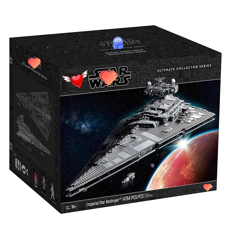 High-Quality Empire Star Destroyer Building Block Model 75252 Set leg0 Large High-Difficulty Giant Assembly Puzzle Toy Holiday gifts