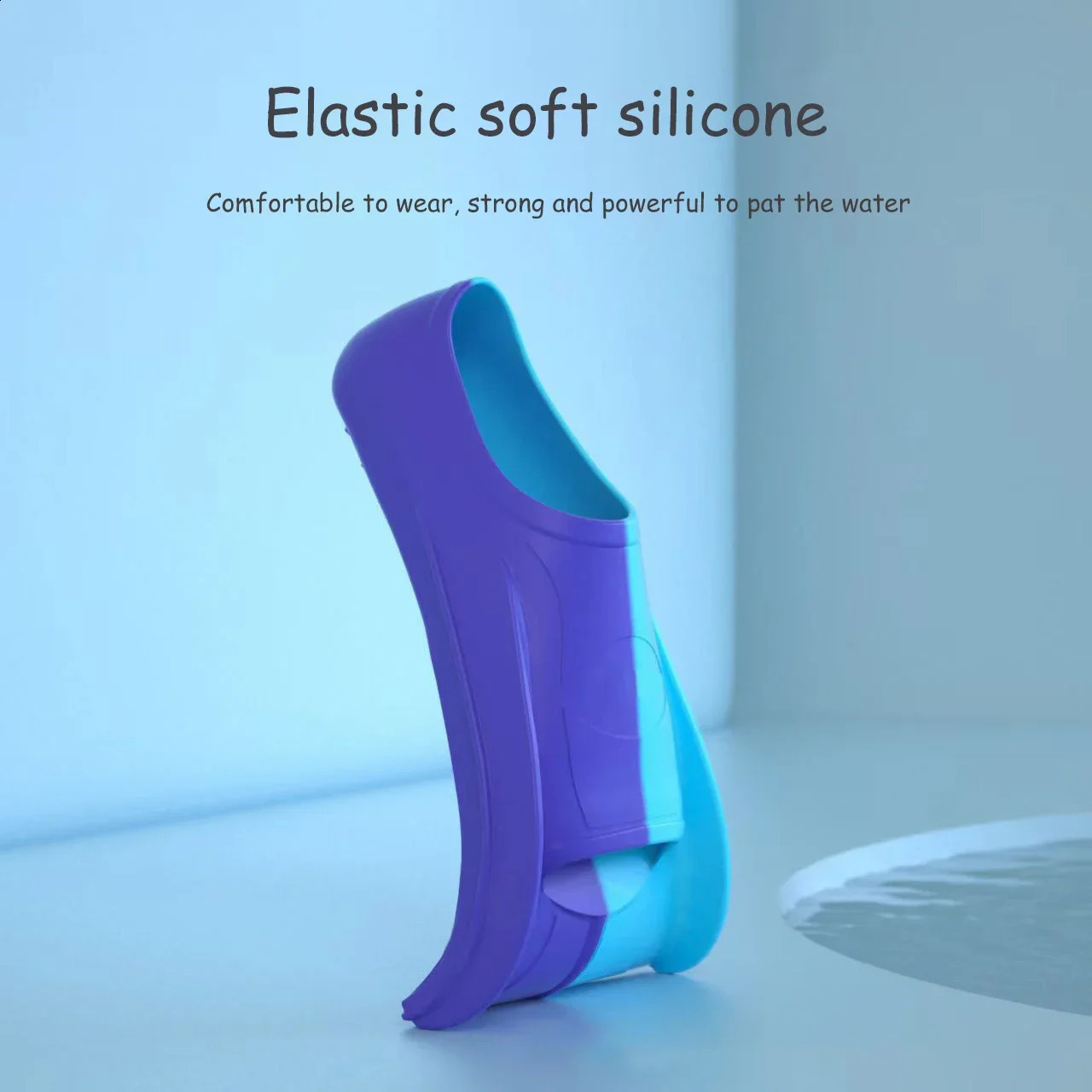 18 Color Professional Snorkeling Diving Swimming Fins Paddle Silicone Short Children Men Women Flippers Scuba Equipment for Kids 250411