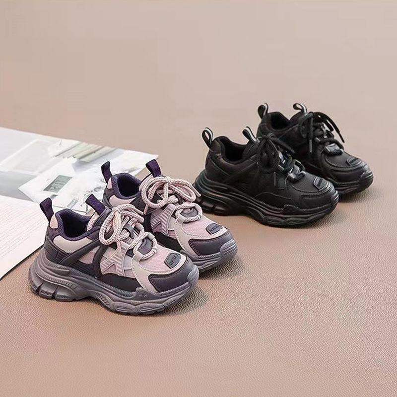 Children Sports Shoes Kids Sneakers Toddlers Girls Casual Shoes Kidszworld Mesh Fashion School Running Shoes New Soft Sizes 26 - 37 K0250