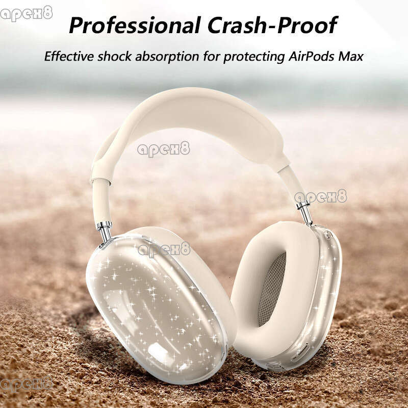 For headsets Clear headphone case Silicone solid color earcase protective case does not include headphones