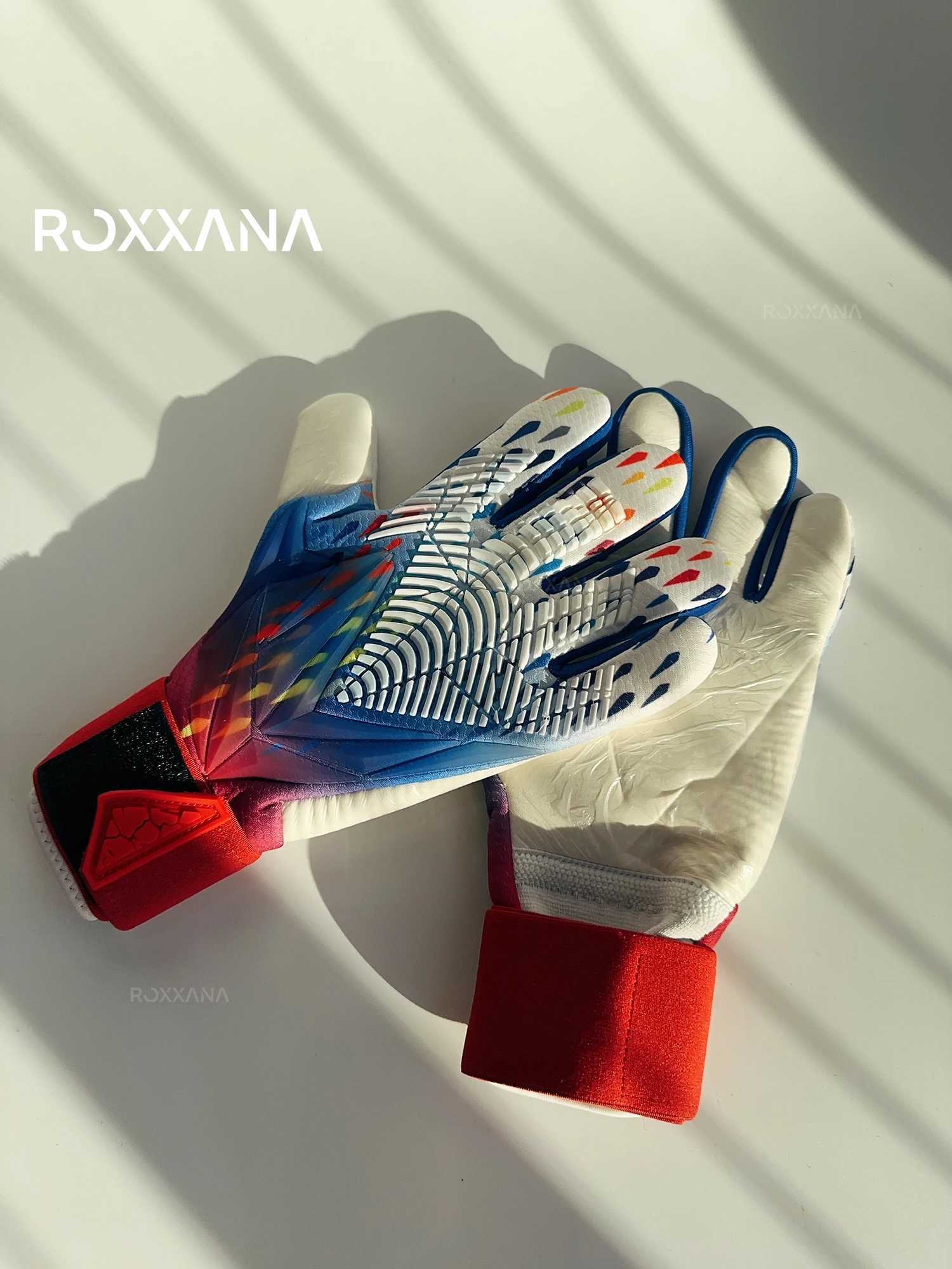 ROXXANA Finger Protection Football Equipment New Football Goalkeeper Gloves Boys Training Equipment Thickened LatexXJ250412