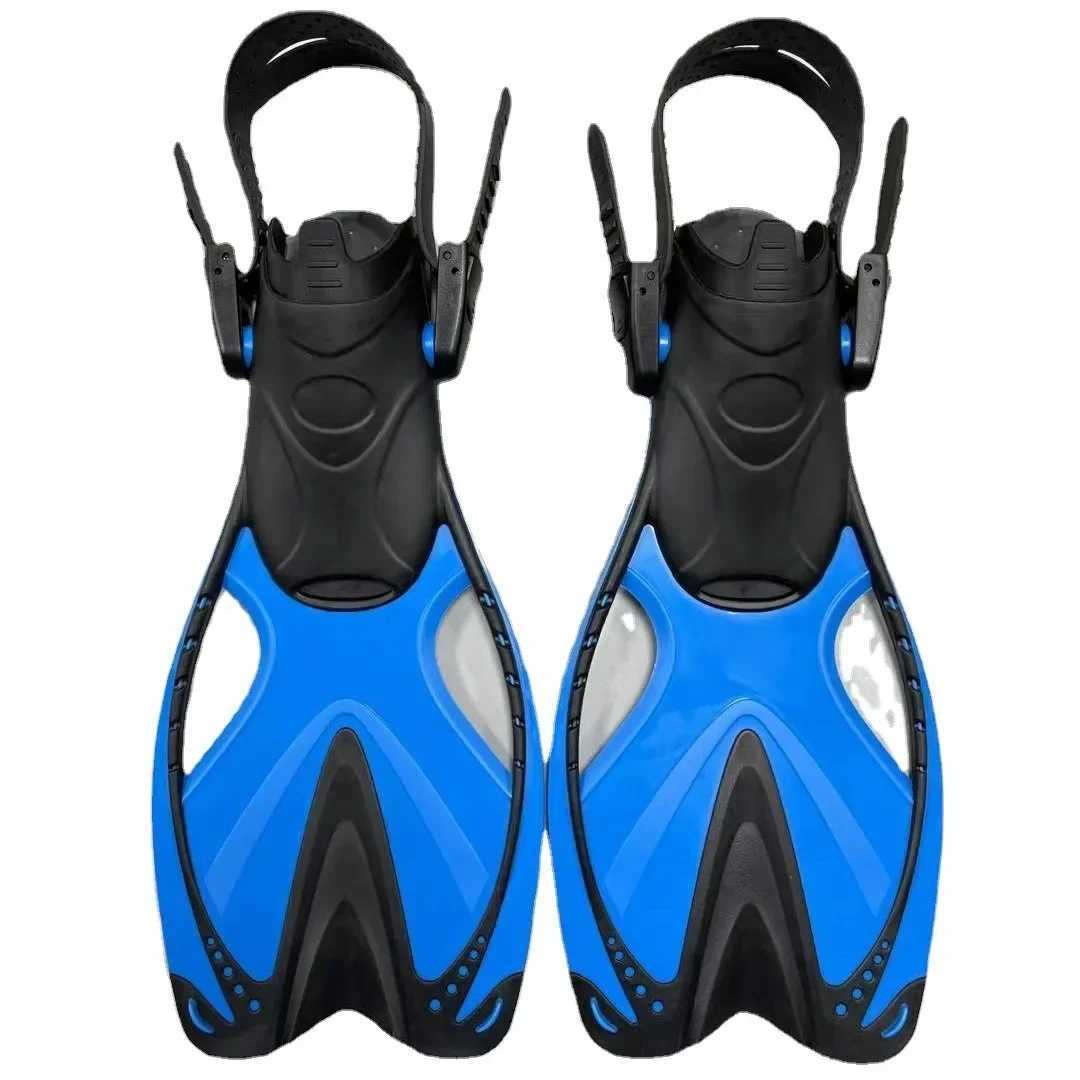 Universal Childrens Frog Shoes Silicone Adjustable Short Diving Auxiliary Fin Childrens Lightweight Diving Training EquipmentY250412