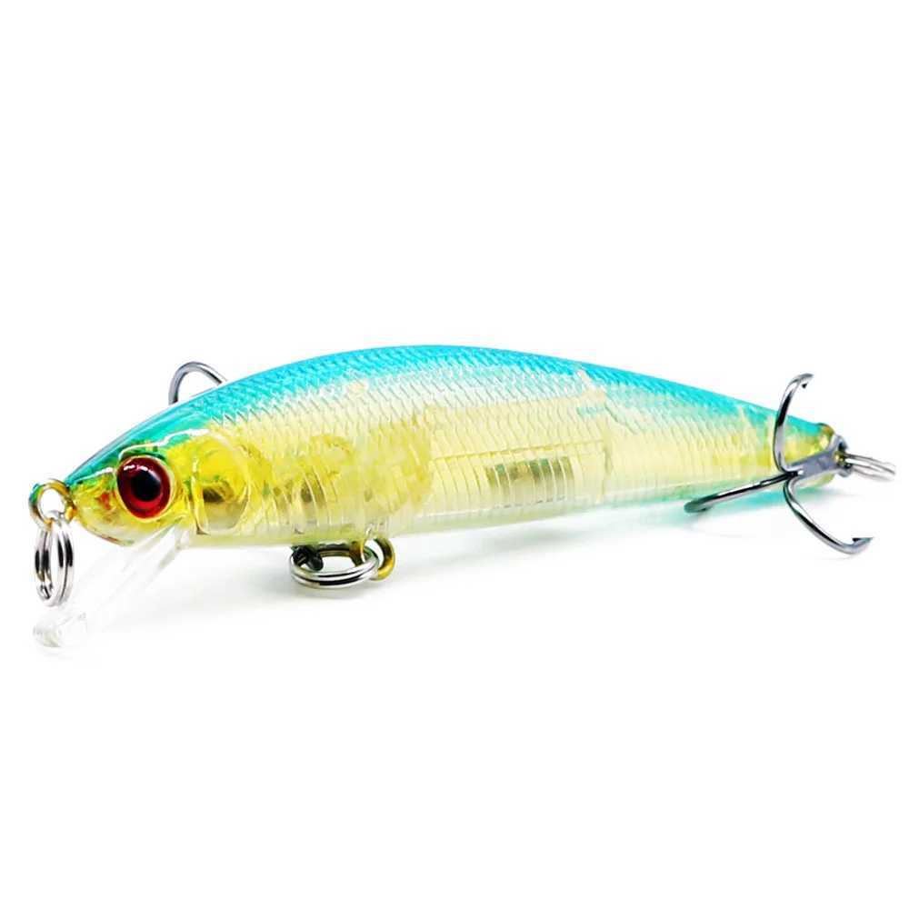 1pcs Laser Lifelike Minnow Fishing Lure 8.5cm 7.5g Crankbait Hard Bait Tight Wobbler Jerkbait Trolling Bass Pike Carp Fishing Z250411