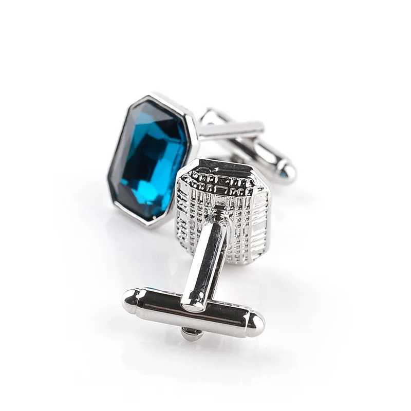 Exclusive cufflinks for mens French shirts high-end formal dress buttons fashionable and classic mens French shirt cufflinksT250412