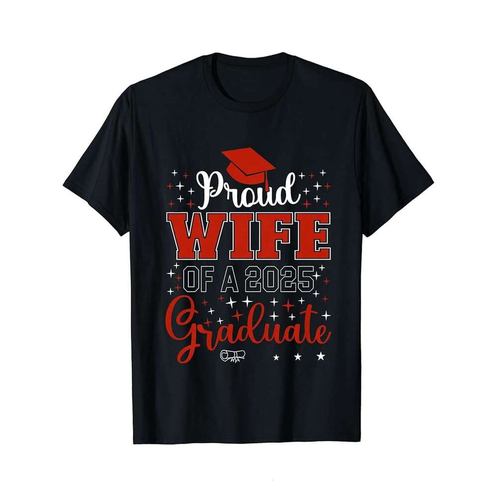 Designer T shirt Proud Uncle Of A Class Of 2025 Graduate - 220g T shits