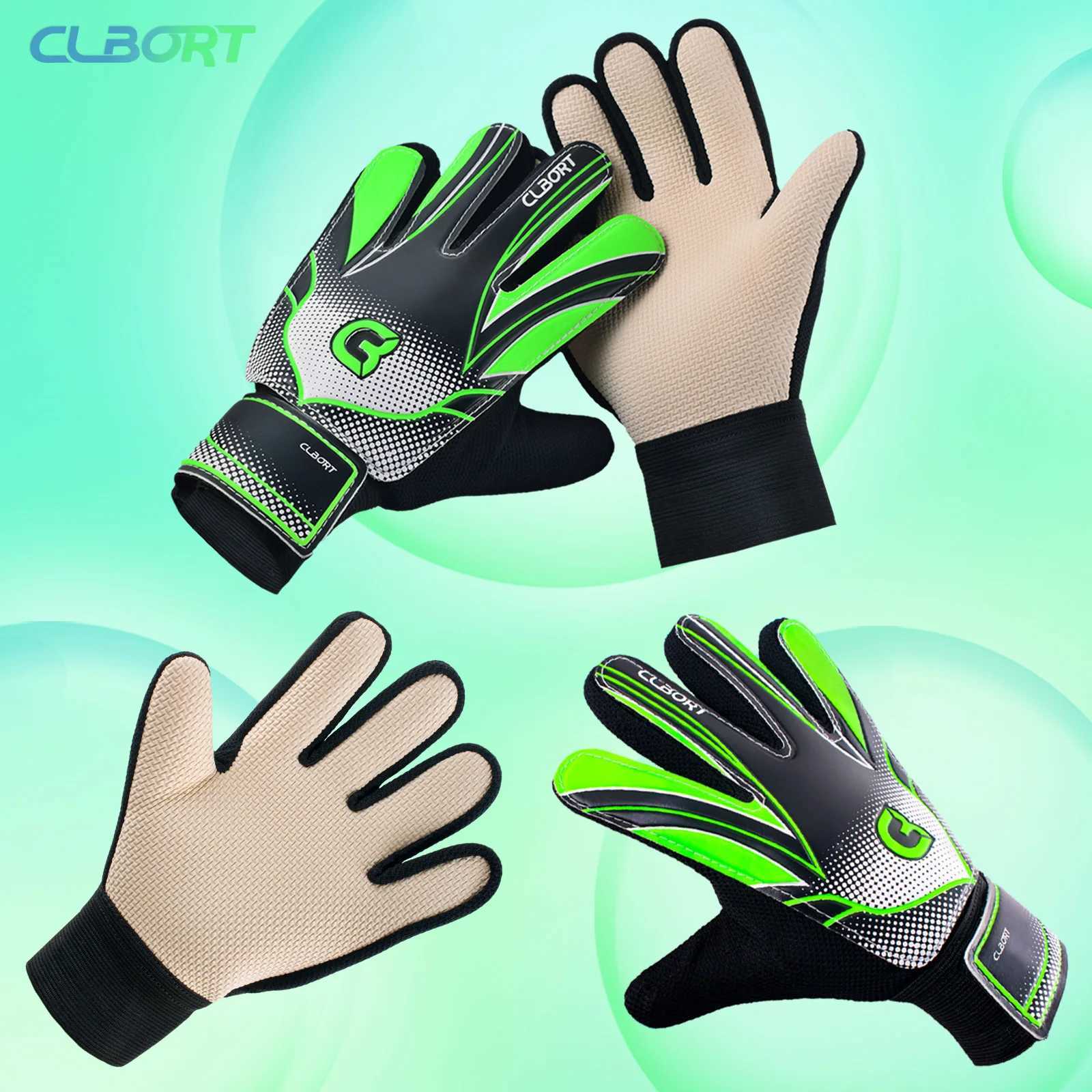 Knee protection anti slip football goal glovesXJ250412