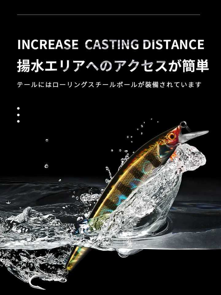 BEARKING 110mm 16g Hot Fishing Tackle A+ Tungsten System Fishing Lures Minnow Bait Suspending Bait 16colors for Choose Z250411