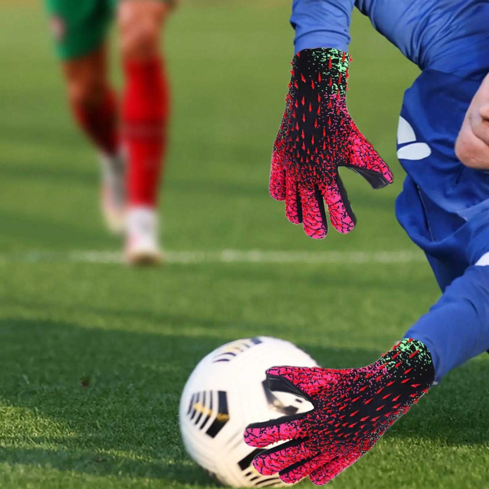Football goalkeeper gloves for teenagers high-performance goalkeeper gloves football gloves with strong grip palmsXJ250412