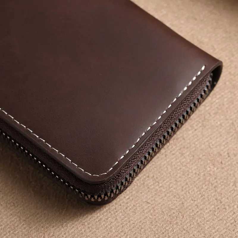 PU leather card clip small wallet for womens business bank card bag for mens coin bag solid color zipper wallet Z250411