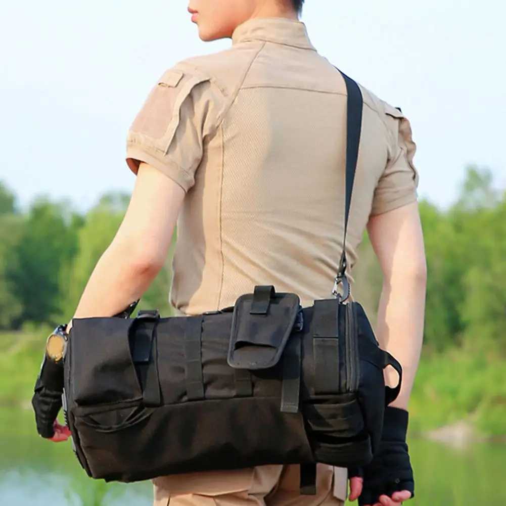 Fishing Backpack with Rod Holders Heavy-duty Fishing Bag Capacity Waterproof Fishing Backpack with Rod for Outdoor for Camping Z250411