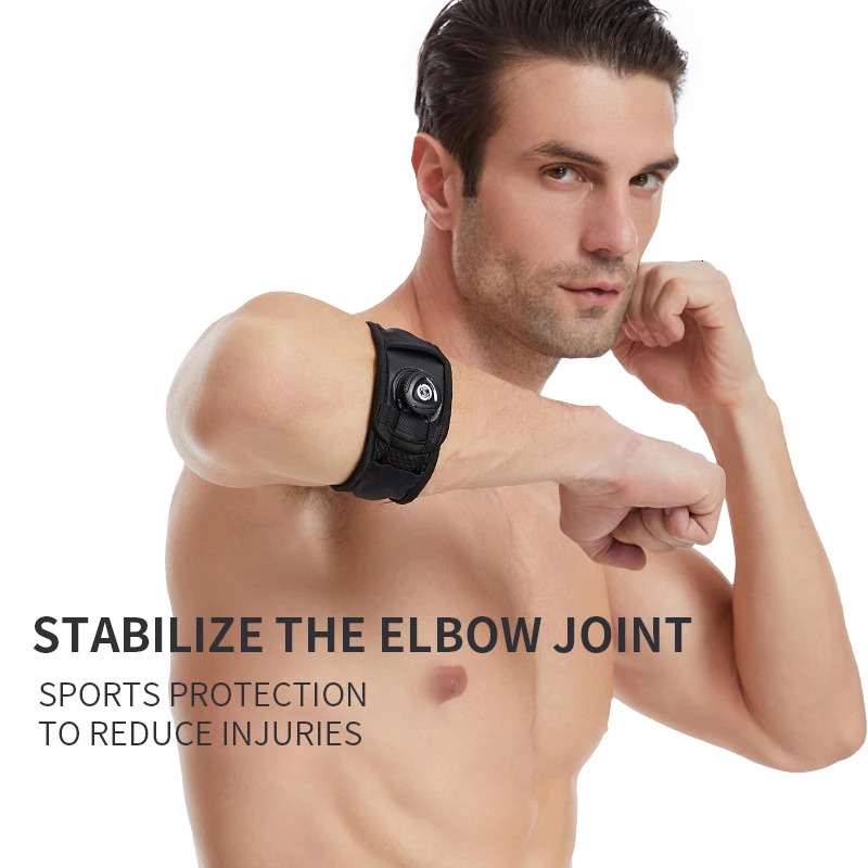 1PC2PC GOUNOD Adjustable Basketball Tennis Golf Elbow Support Golfers Strap Pads Lateral Pain Syndrome Epicondylitis 251112