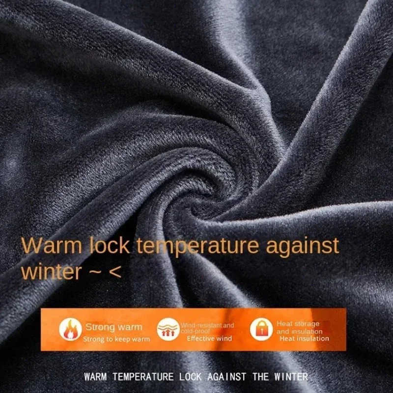 High Quality Winter Jeans Casual Straight Tube with Fleece Thickening Loose Outside Warm Long Pants Streetwear Men 251105