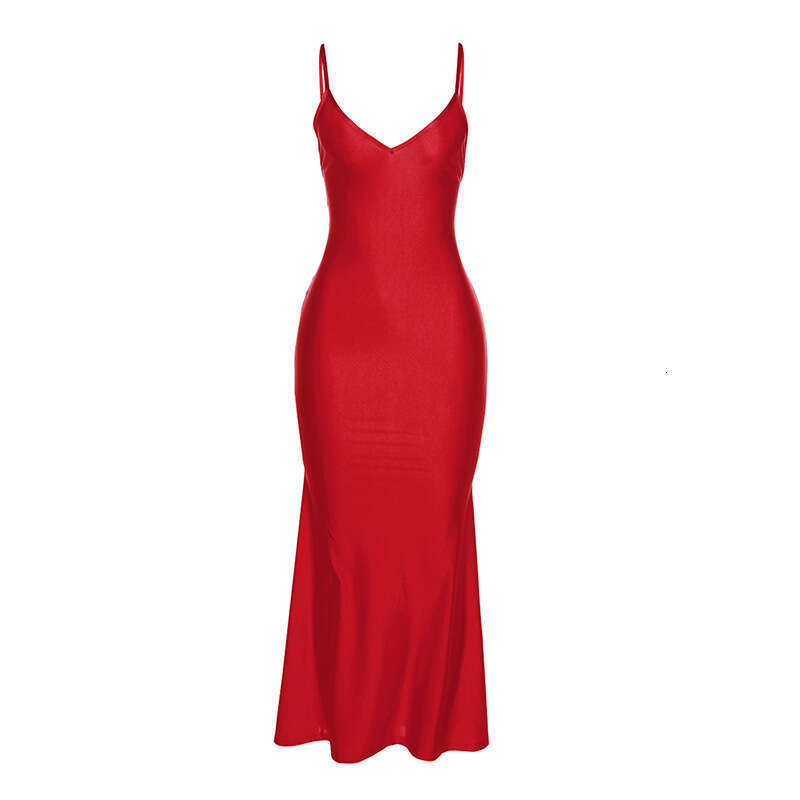 Women's Wear Feng Spring Women's New Instagram Fashion Sexy Spicy Girl Slimming Dress With Open Back Slim Fit